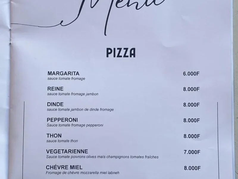 Pizza maison — Rocca Marina